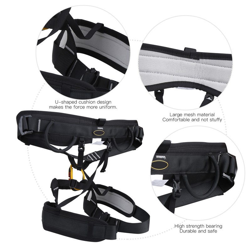 Safety Harness Half Body AntiFall Outdoors Rock Climbing High Altitude