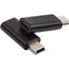 leizhan Mini USB Male to USB-C Female, OTG Adapter Mini