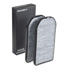 RIDEX Cabin Air Filter 424I0217 B12 (E38) 362 mm 181 mm 30 mm