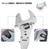 HYCDIYTS Ratchet Type, Monkey Wrench, Oscillating Type, 180 Degree Rotation,