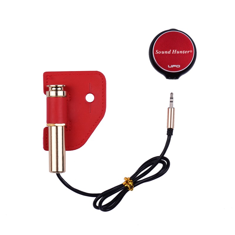 Sound Hunter Guitar Transducer Pickup Piezo Pickup for Acoustic Guitar