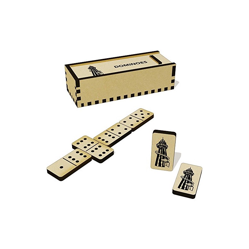 Azeeda 'Helter Skelter' Domino Set & Box (DM00006331)