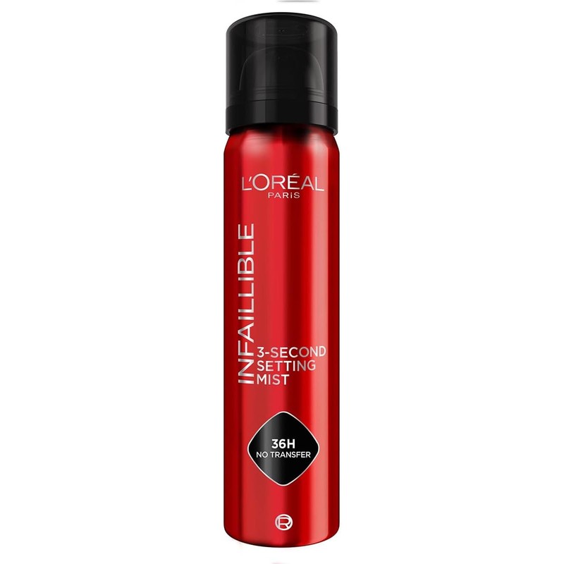 LOréal Paris Infallible Setting Mist Fijador de maquillaje, Regular 75ml