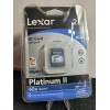 Lexar platinum II 60x 2GB sd card
