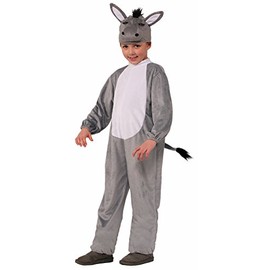 Rubie's - Disfraz de Burro de la belén para niños, Talla L