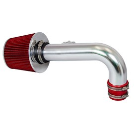 Rtunes Racing Short Ram Air Intake Kit + Filter Combo RED For 11-15 Chevy Cruze 1.4L Turbo / 12-15 Chevy Sonic 1.4L Turbo model only
