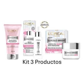 Kit Gel De Limpieza, Sérum Y Crema Día Antimanchas L'oréal