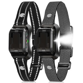 Citronella Bark Collar 2 Pack [No Citronella Refill] Citronella Dog Collar, Level 3 Sensitivity Adjustable Citronella Dog Bark Collar, Safer Anti Barking Control Spray Collar for L/M/S Dogs(2 Pack)