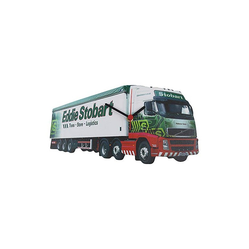 Eddie Stobart (White) Clock