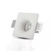 VT-714 GU10 Gypsum Fitting Square-White