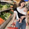 Plus Size Baby Sling Carrier - Baby Carrier Extended Adjustable