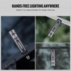 ThruNite Ti Mini Keychain Flashlight, USB-C Rechargeable EDC Pocket Light,
