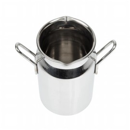 Olympia NISBETS CL209 Mini Milk Churn Stainless Steel Medium, 120 mL, 4.25 oz., 45 diameter x 80 mm H, Silver