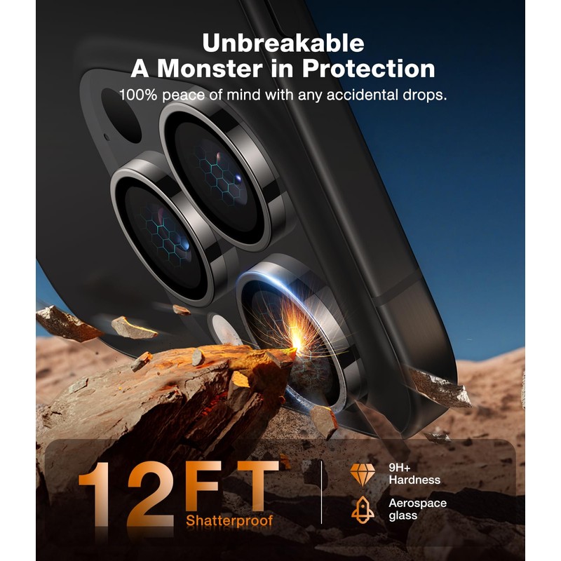 TORRAS 3-Year Ultimate Durability for iPhone 16 Pro Max/16 Pro