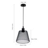 Wrought Iron Pendant Light Nordic Innovative LED Hanging Lamp Living