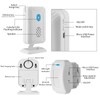 KCMYTONER Wireless Motion Sensor Door Chime,Entry Alert Chime for Business,Door