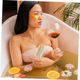 PACKOVE 2Pcs Dual Sided Foot Brush with Pumice Stone Exfoliating Body Scrubber for Skin Care for Daily Use and Nail Care Enhances Circulation and Removes Dead Skin