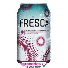 Fresca Black Cherry Soda, 12 oz Can (Pack of 24)