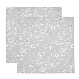 LAURA ASHLEY N3970000 Lunch Cloth, Lunch Cloth, 17.7 x 17.7 inches (45 x 45 cm), Set of 2, Girls, Lunch Box, Square, Lisette Colorful Candy Style