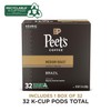 Peet's Coffee, Medium Roast Keurig K-Cup Pods - Single Origin