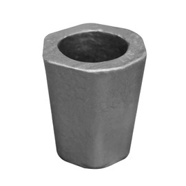 CANALHOUT Silicon Carbide Graphite Crucibles,Crucibles for Melting Metal,Withstand The High Temperature 1800℃(3272°F),Melting Casting Refining Aluminum Gold Silver Copper (0.5KG No.0)
