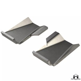 Metalcloak Lower Front Control Arm Weld on Skid Plates for Jeep JL/JT