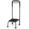 Careboda Step Stool with Handle, Adjustable Foot Stool with Non-Slip