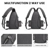 G4Free Sling Bag Crossbody Backpack with Charging Port & RFID