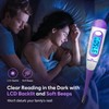 Easy@Home Digital Basal Thermometer with Large Backlight LCD Display, 1/100th