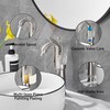 GGStudy Brushed Nickel Swan Shape Single Handle 1Hole Bathroom Vessel