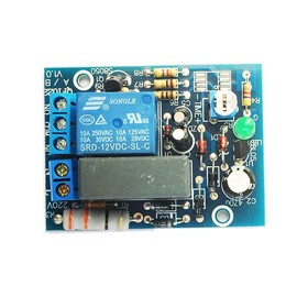 Timer Delay Switch Module, AC 100V~250V Timing Turn On/Off Board Relay Module for Lighting Equipment and Electrical Appliance (0~10Hours)