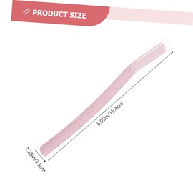 Baluue 1set Eyebrow Trimmer Brow Razors for Precision Grooming Lightweight Portable Beauty Tools for Travel and Home Use Easy to Clean Handles Random Color 6pcs