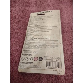 GreenLee #1112 No-Contact Voltage Detector w/ Flashlight Tick Tester