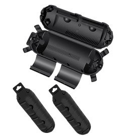 Extension Cord Cover Outdoor, NineLeaf Waterproof Electrical Connection Box IP54, Plug Cover for 12/14/16/18 Gauge Cords, Outdoor Plug Protector for Christmas Lights, Garden Tools,Black,3PK