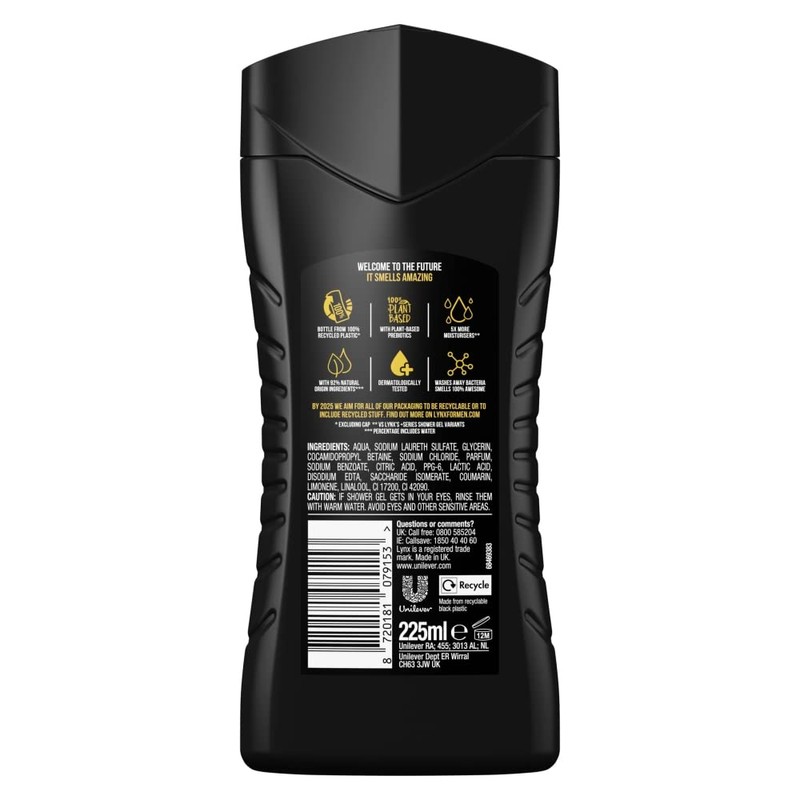 Lynx Excite Body Wash, 250 ml