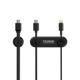 Mcdodo Cable Clips Holder Magnetic Cord Organizer Multipurpose Management System for Power Wires,Charging Cables,USB Cords,Audio Cables,Headphones Wires