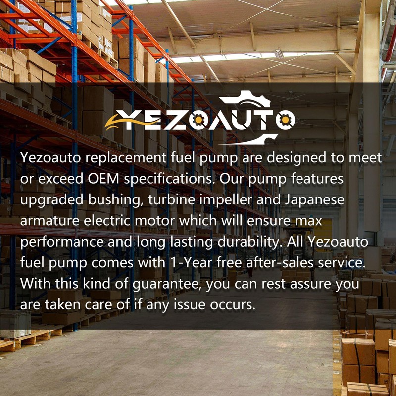 Yezoauto Fuel Pump for Bobcat 3200 3400 3600 3650 2010-2023