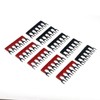 YUSHIBO 15pcs(5 Sets) Dual Row 6 Position Screw Barrier Terminal