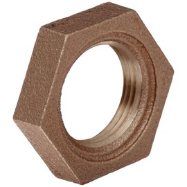 Merit Brass-X119-08 Pipe Fitting, Class 125, Locknut, 1/2" NPT Female