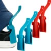 Boao 4 Pieces Lazy Shoe Helper Portable Travel Handled Horn