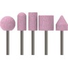 Bosch 1609200286 5-Piece Grinding Stone Set Shank 6 mm Grit