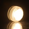 10pcs/ Set Round Waterproof LED Candle Light Submersible Remote Control(Warm