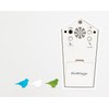 KOOKOO BirdHouse mini white, tiny modern cuckoo clock w. 12