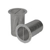 Drain Savior - 4" Commercial Floor Drain Strainer, 6" Tall,
