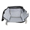 FZJDSD Black Driver Side Bottom Replacement Leather Seat Cover Compatible