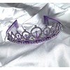 ALRBE TIN Birthday Crowns for Women - Purple Sash and