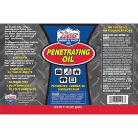 Lucas Oil 11043 Penetrating Oil - 11 Ounce (Pack of 12)