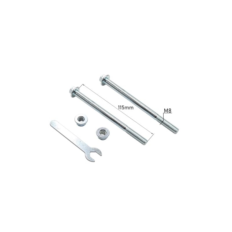 M8 x 115mm Engine Mounting Nut Bolt *2 PACK* For