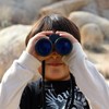 sourcing map Binoculars 4X30 Compact Foldable Binoculars Shock Proof Orange