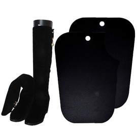 2Pairs Black Plastic Thicken Long Automatic Stand Support Shaper Shoe Trees Tall Short Boot Shaper Inserts Pads Knee High Shoes Thigh Boot Holder Hanger for Women Lady Most Shoes(10inch/27cm)